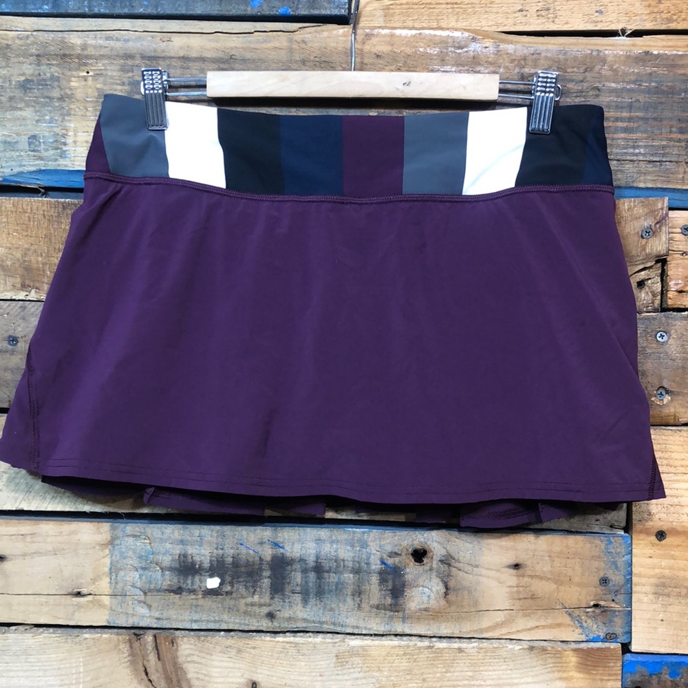 Lululemon skirt rufle back sz 10 multicolor Women’s